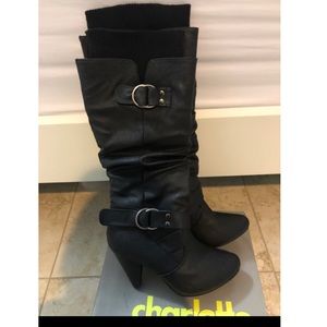 Charlotte Russe Women’s Knee High Booties